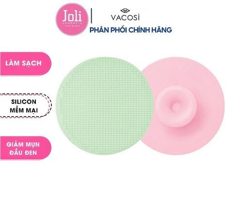 Miếng Rửa Mặt Vacosi DC04 Silicone Cleansing Pad 1 Miếng Silicone Cleansing Pad