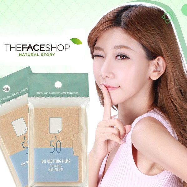 Giấy Thấm Dầu The Face Shop Oil Blotting Films 50 miếng