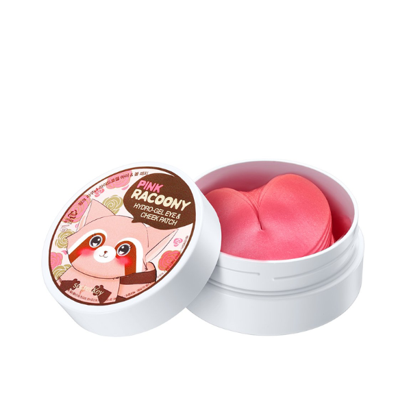 Mặt Nạ Dưỡng Mắt & Má Secret Key Pink Racoony Hydrogel Eye & Cheek Patch