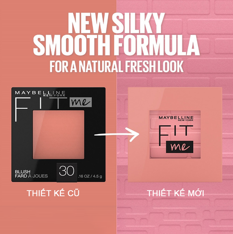 Phấn Má Hồng Maybelline Fit Me Mono Blush 4.5g