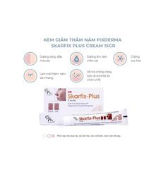 Kem Dưỡng Trị Sẹo ,Thâm Nám, Tàn Nhang Fixderma Skarfix Plus Cream 15g