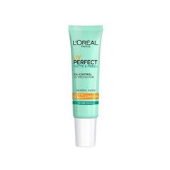 Kem Chống Nắng L'Oréal Kiềm Dầu Thoáng Mịn Da 15ml UV Perfect Matte & Fresh SPF 50+/PA++++