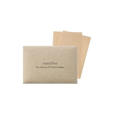 Giấy Thấm Dầu innisfree Jeju Volcanic Oil Control Paper 50 Miếng