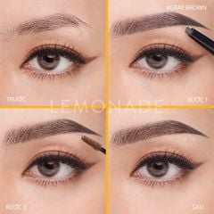 Chì Kẻ Mày Lemonade 2 Đầu Want It Got It Dual Eyebrow