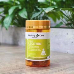 Viên Uống Mầm Đậu Nành HealthyCare Super Lecithin 1200mg 100 viên