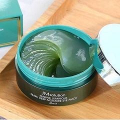 Mặt Nạ Mắt Mờ Quầng Thâm Nếp Nhăn JMsolution Marine Luminous Pearl Deep Moisture Eye Patch 90g