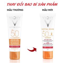 Kem Chống Nắng Chống Lão Hóa Vichy Capital Soleil Anti-Ageing 3-In-1 SPF50+ 50ml