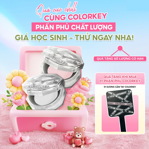 Phấn Phủ Dạng Bột Siêu Mịn Lâu Trôi Colorkey Lasting Naturally-Occurring Loose Powder 8g