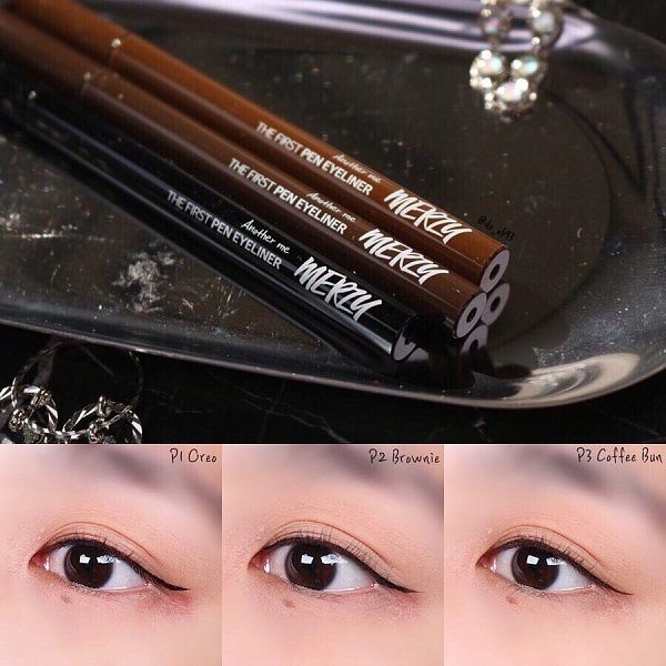 Bút Kẻ Mắt Nước Chống Trôi Merzy Another Me The First Pen Eyeliner