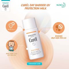 Sữa Chống Nắng Curel Day Barrier UV Protection Milk SPF50+ PA+++ 60ml