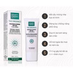 Kem Chống Nắng MartiDerm The Originals Proteos Screen SPF50+ Fluid Cream 40ml