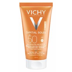 Kem Chống Nắng Cho Da Dầu Vichy Ideal Soleil Mattifying Face Fluid Dry Touch SPF50+ 50ml