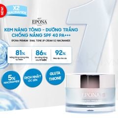 Kem Dưỡng Trắng Da Nâng Tông Chiết Xuất Ốc Sên Epona Premium Snail Tone Up Cream SPF40+ PA++ 50ml