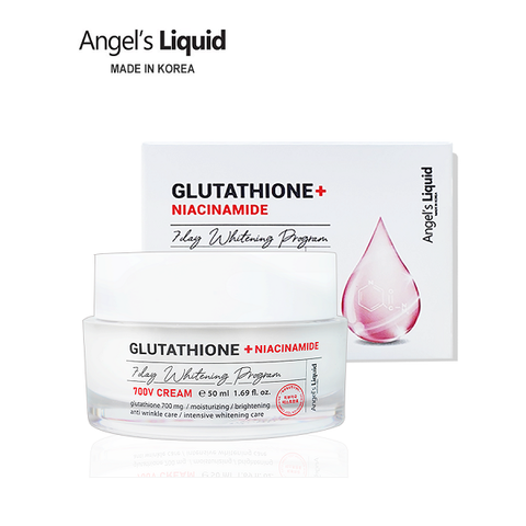 Kem Dưỡng Sáng Da Mờ Thâm Nám Angel's Liquid Glutathione Plus Niacinamide 700V Cream 50ml