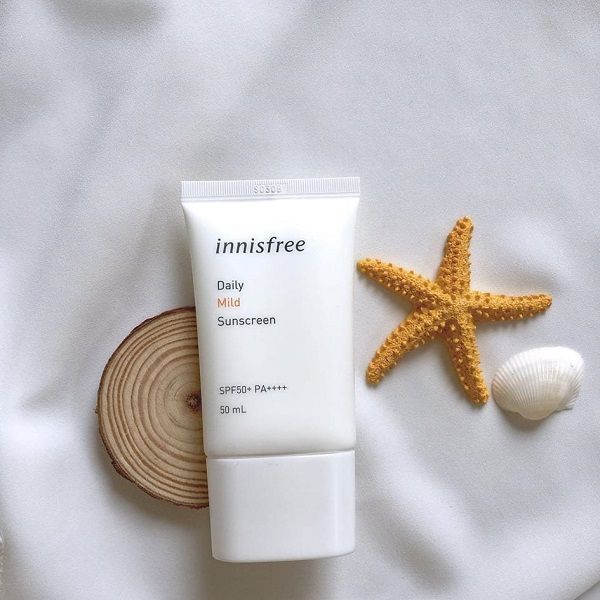 Kem Chống Nắng Hằng Ngày Innisfree Daily Mild Sunscreen SPF50+/PA++++ 50ml