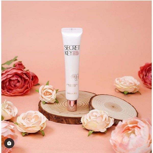 Kem Dưỡng Mắt Làm Trắng Và Phục Hồi Da Chuyên Sâu Secret Key Starting Treatment Rose Facial Eye Cream