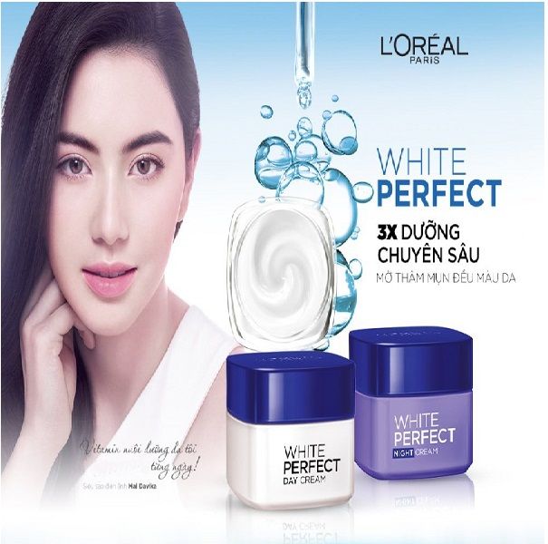 Kem Dưỡng Sáng Da Ban Đêm L'Oreal 50ml White Perfect Night Cream