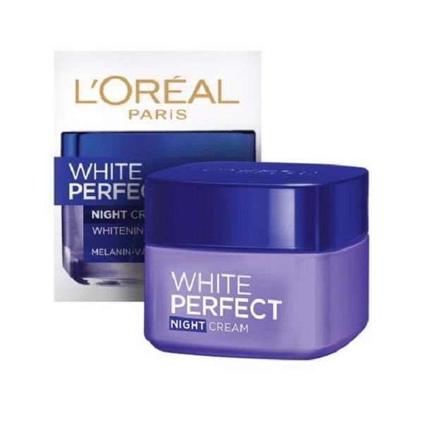 Kem Dưỡng Sáng Da Ban Đêm L'Oreal 50ml White Perfect Night Cream