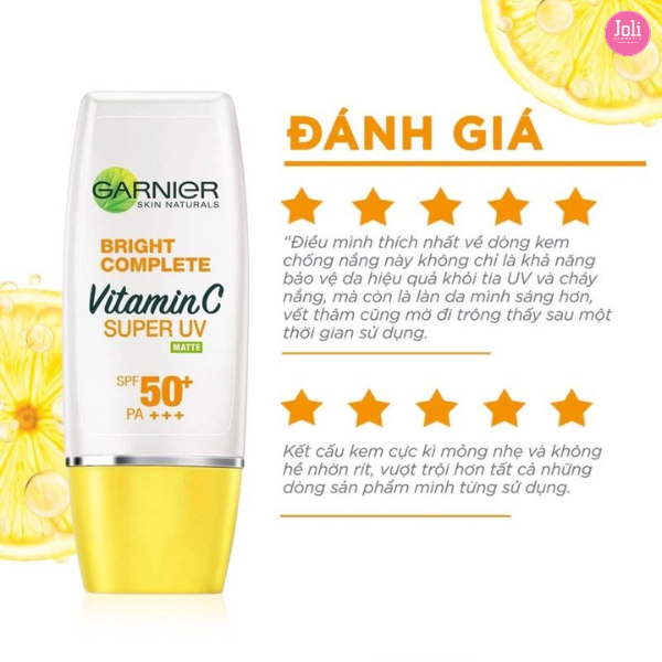 Kem Chống Nắng Dưỡng Sáng Da Garnier Light Complete Super UV Natural SPF50+ PA++++ 30ml