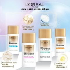 Kem Chống Nắng Loreal Mịn Nhẹ Kiềm Dầu Thoáng Mịn Da UV Defender Matte & Fresh SPF50+ PA++++ 50ml