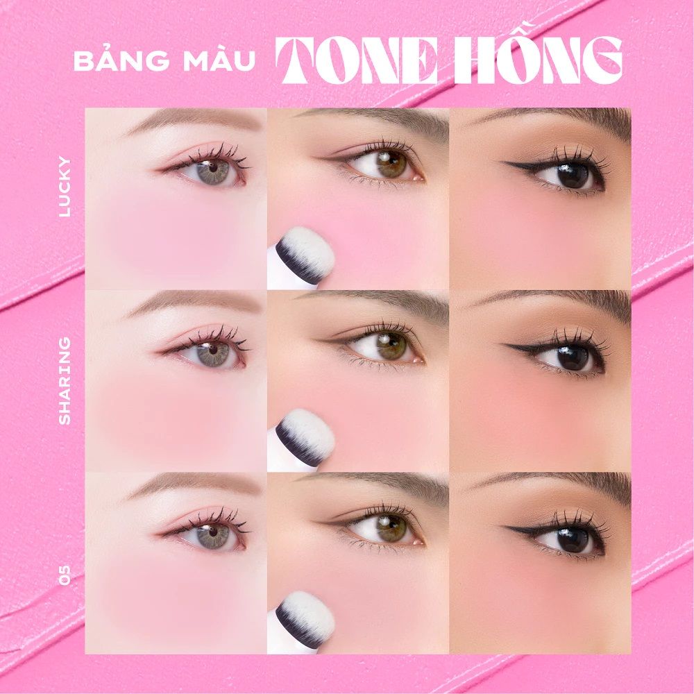 Má Hồng Dạng Kem Mịn Lì 2 Đầu Lemonade Perfect Couple Blush 5 Years