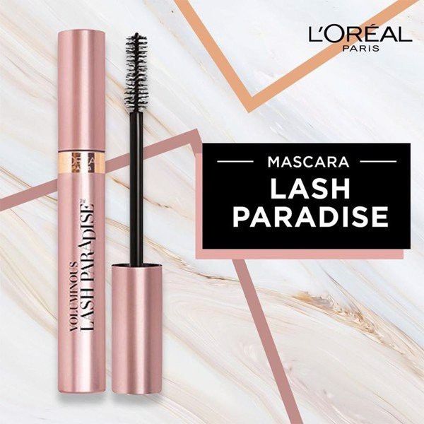 Mascara dày và dài mi  LOreal Lash Paradise Voluminous Paris nhanh khô, không lem, bền màu 7.6ml