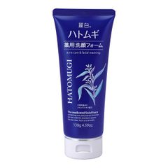 Sữa Rửa Mặt Ngừa Mụn Sáng Da Hatomugi Acne Care & Facial Washing 130g