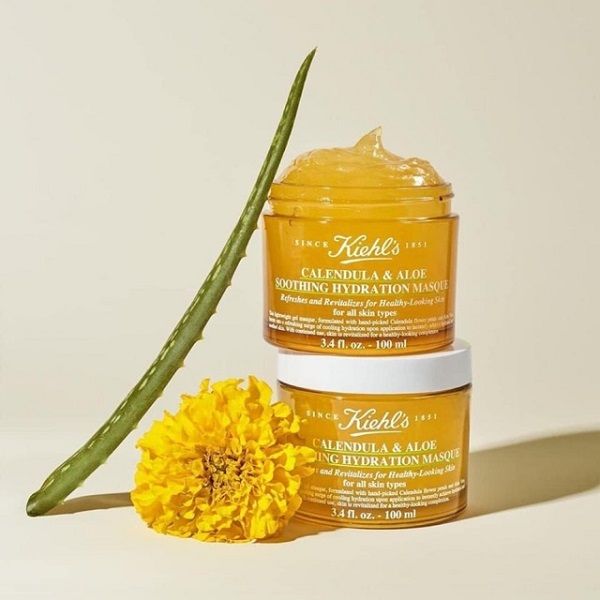 Mặt Nạ Hoa Cúc Kiehl's Calendula & Aloe Soothing Hydration Masque 14ml