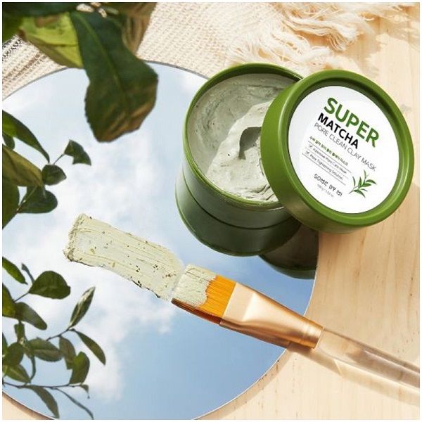 Mặt Nạ Đất Sét Some By Mi Làm Sạch Lỗ Chân Lông Super Matcha Pore Clean Clay Mask 100g