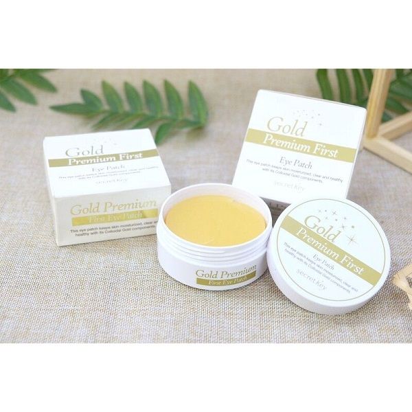 Mặt Nạ Dưỡng Mắt Secret Key Gold Premium First Eye Patch