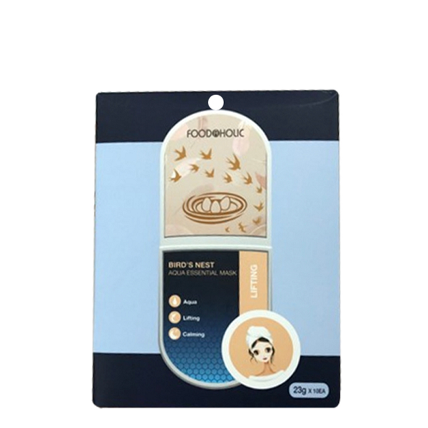 Mặt Nạ Làm Dịu Đàn Hồi Da Foodaholic Birds Nest Aqua Essential Mask 23g