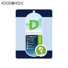 Mặt Nạ FOODAHOLIC Chiết Xuất Vitamin D Hỗ Trợ Phục Hồi, Tái Tạo Da 23g