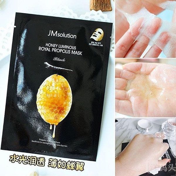 Mặt Nạ Săn Chắc Da JM Solution Honey Luminous Royal Propolis Mask 30ml