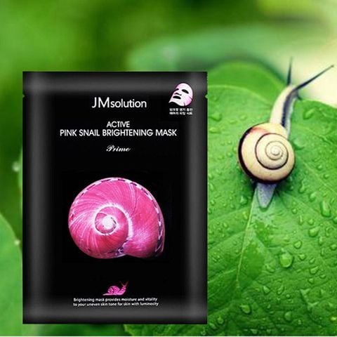 Mặt Nạ JM Solution Dưỡng Sáng Da Ốc Sên 30ml Active Pink Snail Brightening Mask Prime
