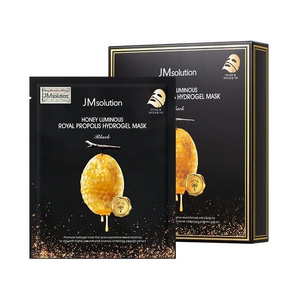 Mặt nạ sáp ong JM Solution Honey Luminous Royal Propolis Hydrogel Mask