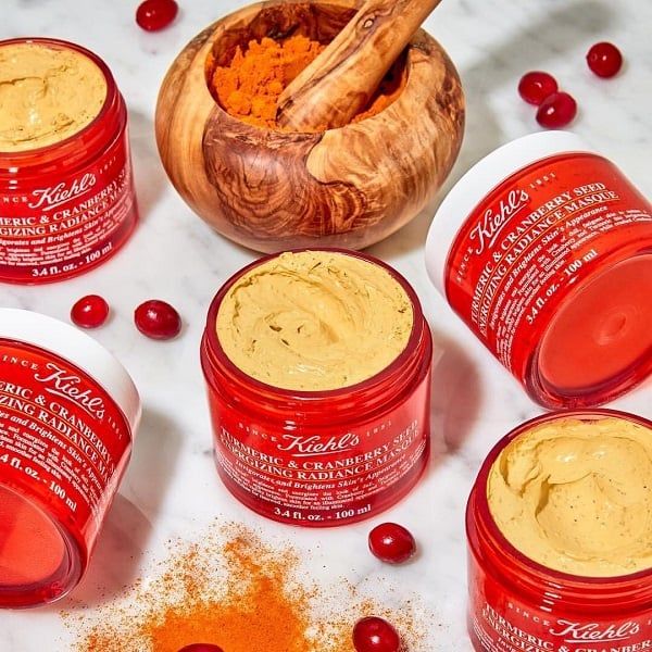 Mặt Nạ Kiehl's Turmeric & Cranberry Seed Energizing Radiance Masque 14ml