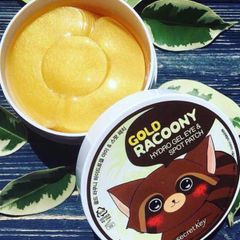 Mặt Nạ Dưỡng Mắt Cải Thiện Độ Đàn Hồi Secret Key Gold Racoony Hydrogel Eye Spot Patch