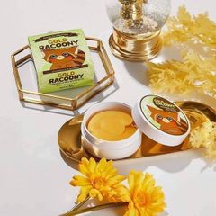 Mặt Nạ Dưỡng Mắt Cải Thiện Độ Đàn Hồi Secret Key Gold Racoony Hydrogel Eye Spot Patch