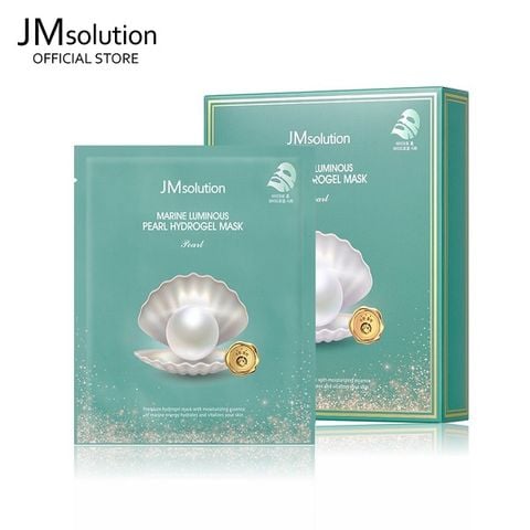 Mặt nạ ngọc trai JM Solution Marine Luminous Pearl Hydrogel Mask