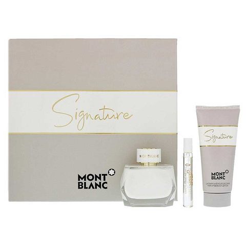 Set Nước Hoa Nữ Montblanc Signature EDP 3 Món