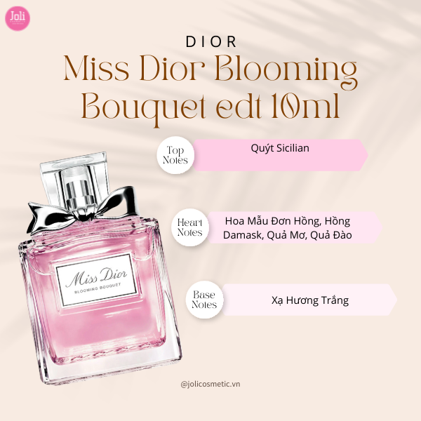 Nước Hoa Nữ Chiết Miss Dior Blooming EDT 10ml