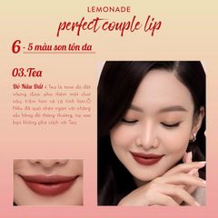 Son Kem Lì 2 Đầu Lemonade Perfect Couple Lip Version 2