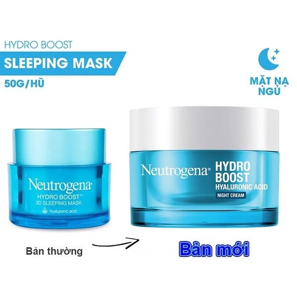 Mặt Nạ Ngủ Cấp Nước Neutrogena Hydro Boost 3D Sleeping Mask 50g