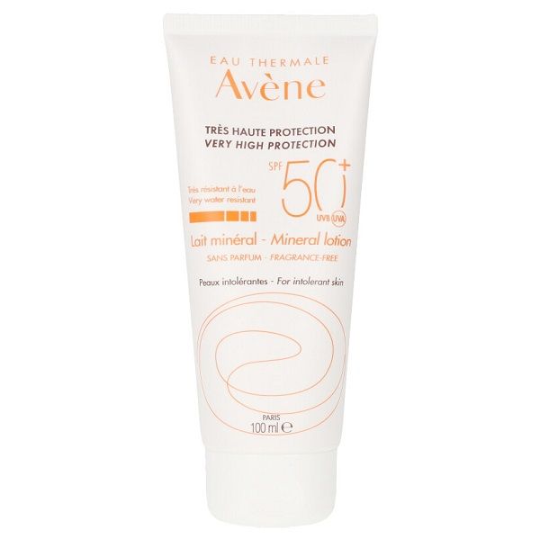 Lotion Chống Nắng Cho Da Nhạy Cảm Avene Very High Protection Mineral SPF50+ 100ml