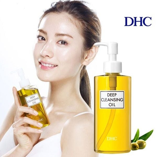Dầu Tẩy Trang Làm Sạch Sâu Da DHC Olive Deep Cleansing Oil