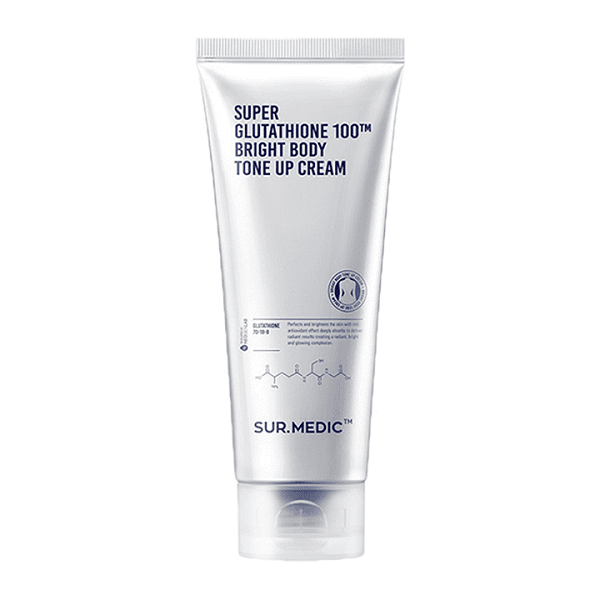 Kem Dưỡng Trắng Nâng Tông Da Sur.Medic+ Super Glutathione 100™ Bright Body Tone Up Cream 150ml
