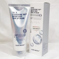 Kem Dưỡng Trắng Nâng Tông Da Sur.Medic+ Super Glutathione 100™ Bright Body Tone Up Cream 150ml