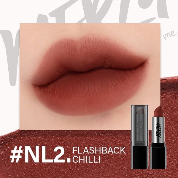 Son Thỏi Lì Merzy Noir In The Lipstick