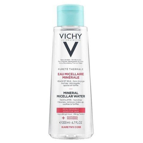 Nước Tẩy Trang Vichy Cho Da Nhạy Cảm Pureté Thermale Mineral Micellar Water For Sensitive Skin