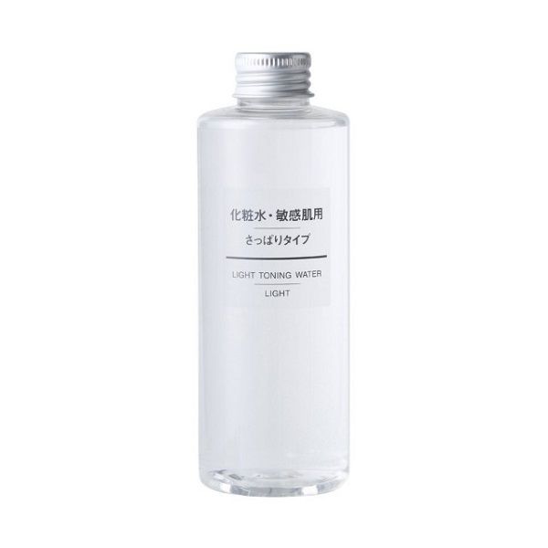 Nước Hoa Hồng Dành Cho Da Dầu Muji Light Toning Water Light 200ml